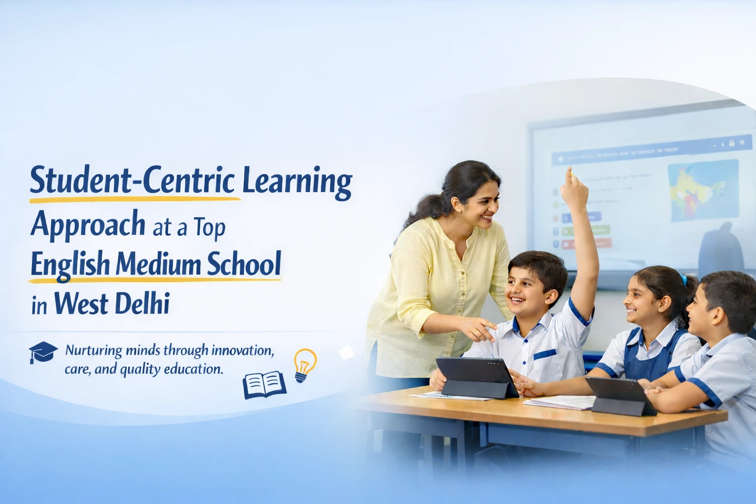 Top English medium school in West Delhi