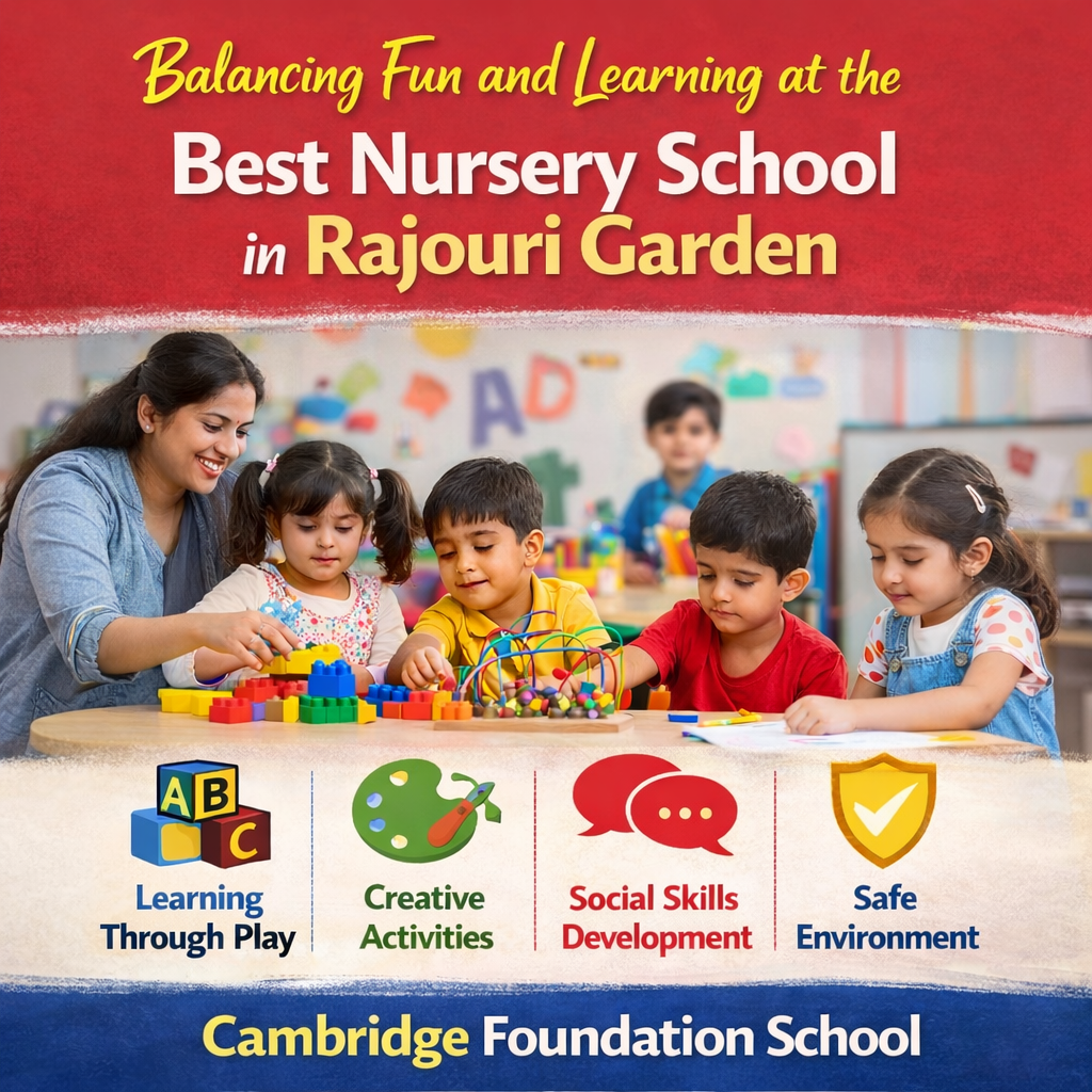 Best Nursery School in Rajouri Garden
