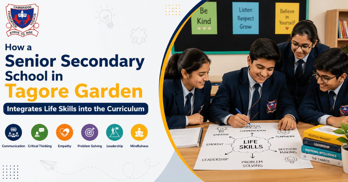 Senior Secondary School in Tagore Garden