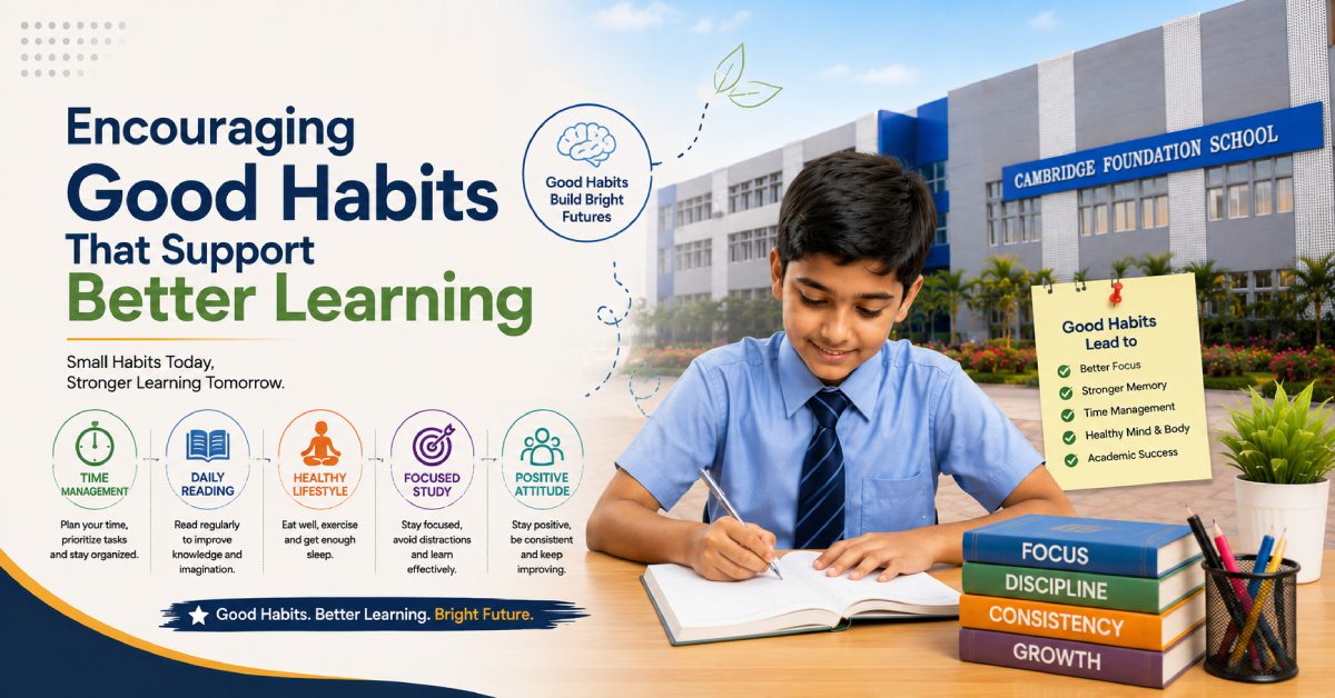Encouraging Good Habits That Support Better Learning