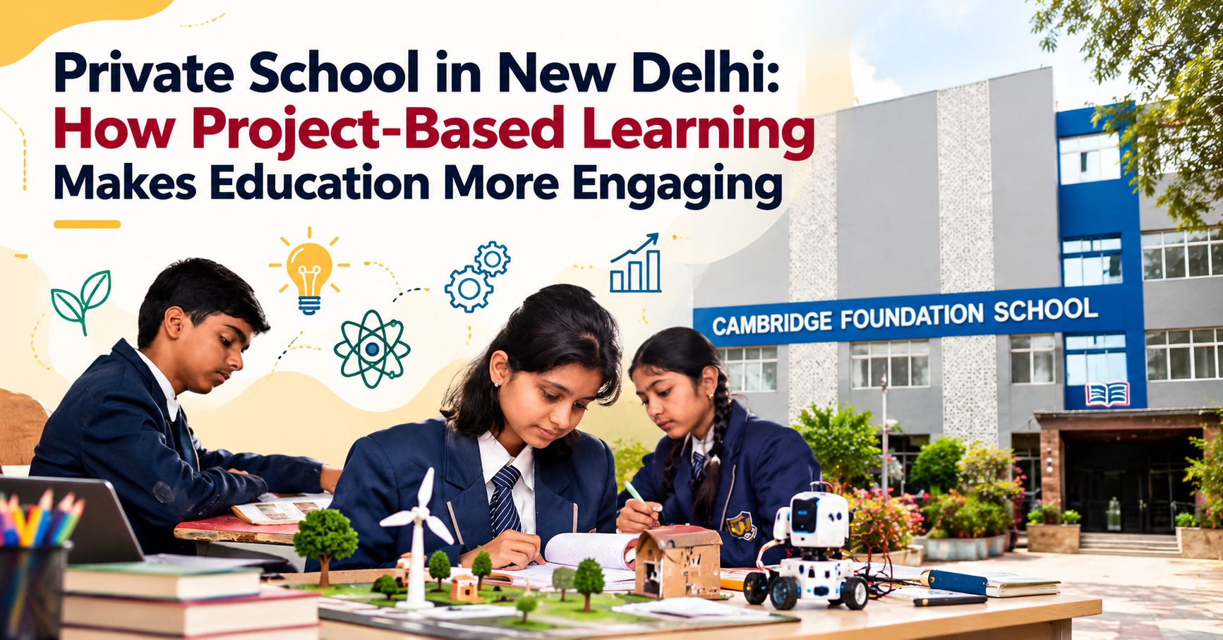 Private School in New Delhi: How Project-Based Learning Makes Education More Engaging
